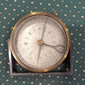 Brass Compass And Clinometer